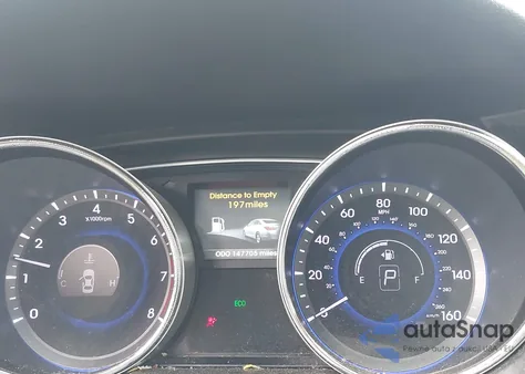 2014 Hyundai Sonata Limited из США, поврежденный, VIN 5NPEC4AC7EH934776